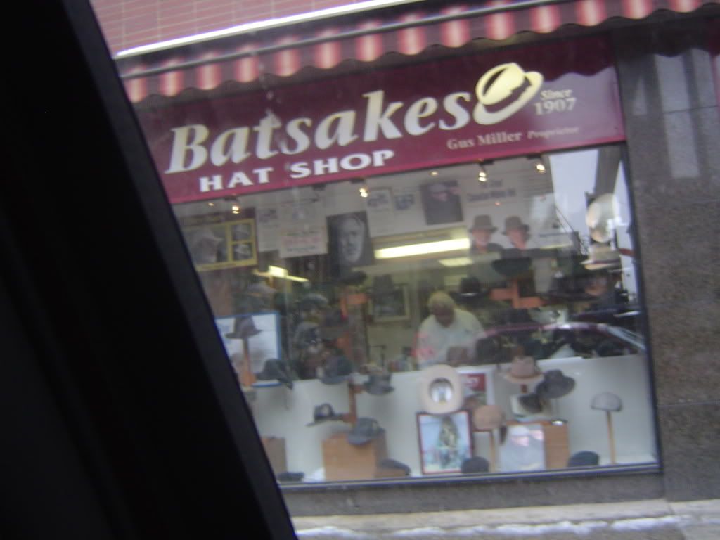 Batsakes Hat Shop The Fedora Lounge